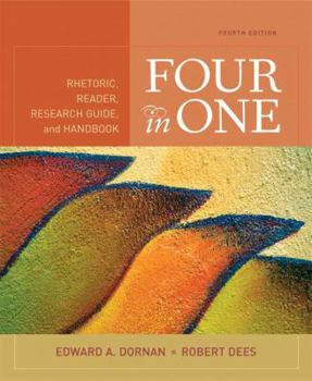 Paperback Four in One: Rhetoric, Reader, Research Guide, and Handbook Book