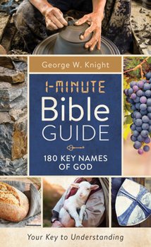 Paperback 1-Minute Bible Guide: 180 Key Names of God Book