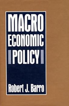 Hardcover Macroeconomic Policy Book