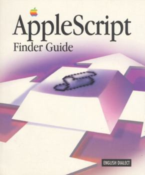 Paperback AppleScript Finder Guide Book