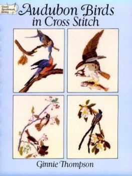 Paperback Audubon Birds in Cross Stitch Book