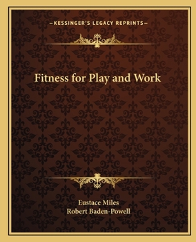 Paperback Fitness for Play and Work Book