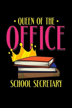 Paperback School Secretary Notebook Queen Of The Office School Secretary: French Bulldog Notebook graph paper 120 pages 6x9 perfect as math book, sketchbook, wo Book