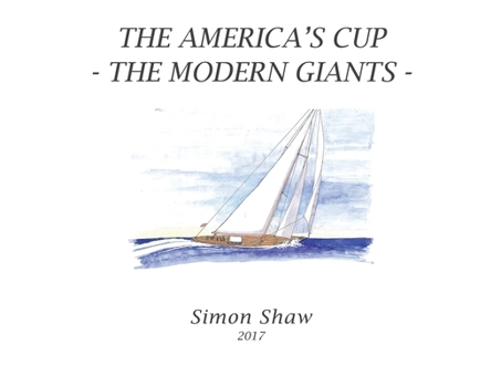 Paperback The America's Cup: The Modern Giants Book