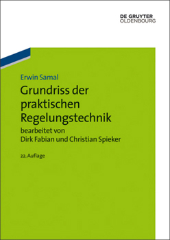 Hardcover Grundriss der praktischen Regelungstechnik [German] Book