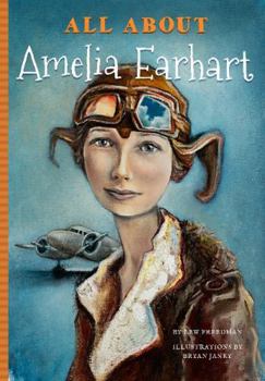 Paperback All about Amelia Earhart Book