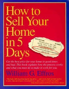 Paperback How to Sell Your Home in 5 Days Book