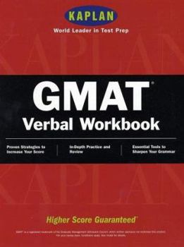 Paperback Kaplan GMAT Verbal Workbook Book