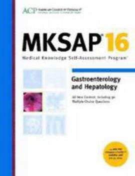 Paperback MKSAP 16 Gastroenterology and Hepatology Book