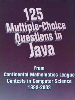 Paperback 125 Multiple-Choice Questions in Java Book
