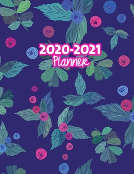 2020-2021 Planner: Two Year Calendar Organizer and Goal Journal | January 2020 - December 2021 Daily, Weekly and Monthly Planner Book with Back Sticker Expression Wall for 2 Years | Design Code 869900