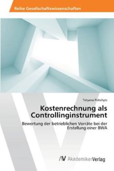 Paperback Kostenrechnung als Controllinginstrument [German] Book