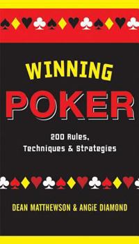 Hardcover Winning Poker: 200 Rules, Techniques & Strategies Book