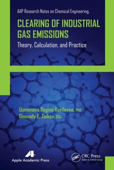 Paperback Clearing of Industrial Gas Emissions: Theory, Calculation, and Practice Book