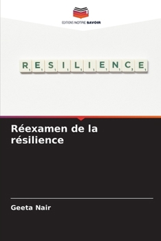 Paperback Réexamen de la résilience [French] Book