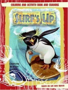 Paperback Surf's Up: Coloring and Activity Book and Crayons [With 4 Jumbo Crayons] Book