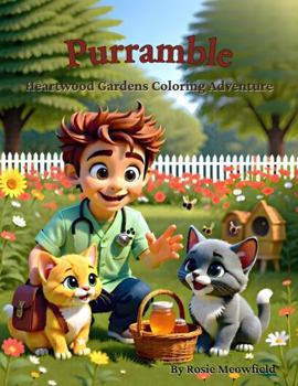 Paperback Purramble: Heartwood Gardens Coloring Adventure (Purramble Coloring) Book
