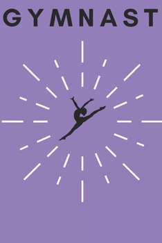 Gymnast in Purple: A Composition Notebook for Girls