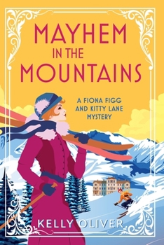 Paperback Mayhem in the Mountains [Large Print] Book