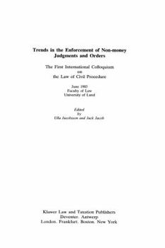Paperback Trends In The Enforcement Of Non-Money Judgements & Orders Book