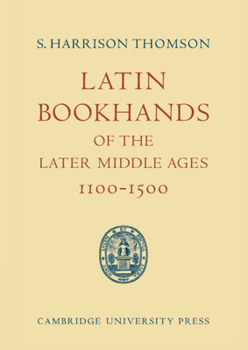 Paperback Latin Bookhands of the Later Middle Ages 1100 1500 Book