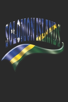 Solomon Islands Notebook: Solomon Islands Notebook - college book - diary - journal - booklet - memo - composition book - 120 sheets - Dot Grid paper 6x9 inch