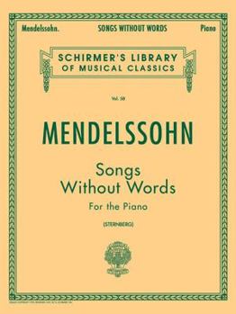 Paperback Songs Without Words: Schirmer Library of Classics Volume 58 Piano Solo Book