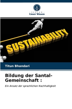 Paperback Bildung der Santal-Gemeinschaft [German] Book