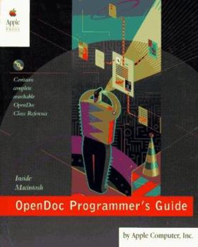 Paperback OpenDoc Programmer's Guide Book
