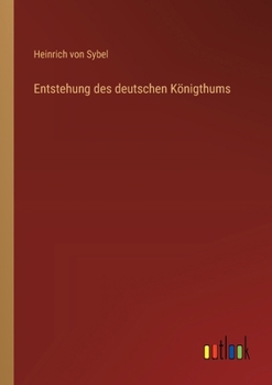 Paperback Entstehung des deutschen Königthums [German] Book