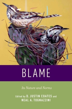 Paperback Blame: Its Nature and Norms Book