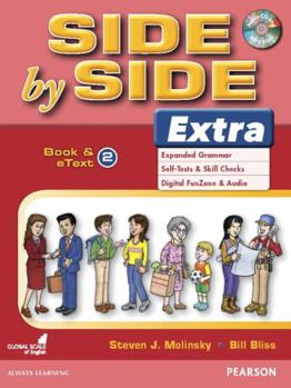 Paperback Side by Side Extra 2 Book & Etext with CD [With CD (Audio)] Book