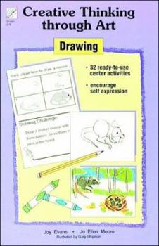 Paperback Creative Thinking Through Art: Drawing Book