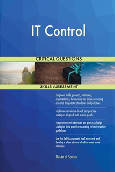 Paperback IT Control Critical Questions Skills Assessment Book