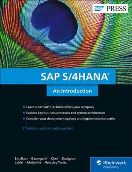Hardcover SAP S/4hana: An Introduction Book