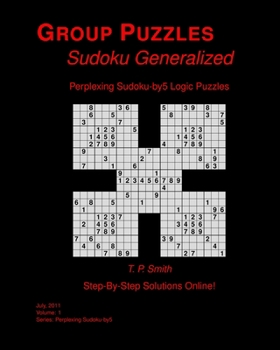 Paperback Perplexing Sudoku-by5 Logic Puzzles, Vol 1 Book