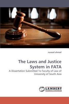 Paperback The Laws and Justice System in FATA Book