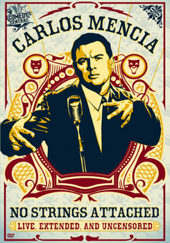 DVD Carlos Mencia: No Strings Attached Book