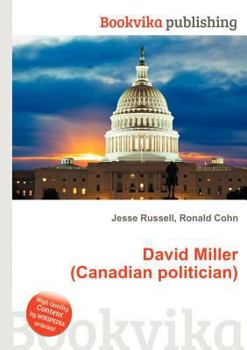 Paperback David Miller (Canadian Politician) Book