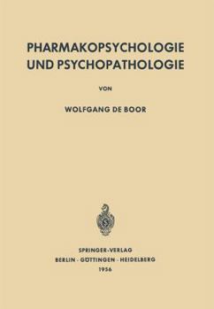 Paperback Pharmakopsychologie Und Psychopathologie [German] Book