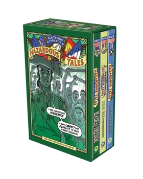 Hardcover Nathan Hale's Hazardous Tales Fourth 3-Book Box Set: Cold War Correspondent; Blades of Freedom; And Above the Trenches Book