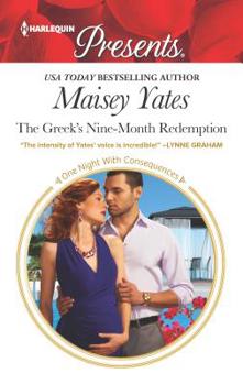 Mass Market Paperback The Greek's Nine-Month Redemption Book
