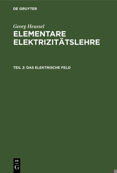 Hardcover Das elektrische Feld [German] Book