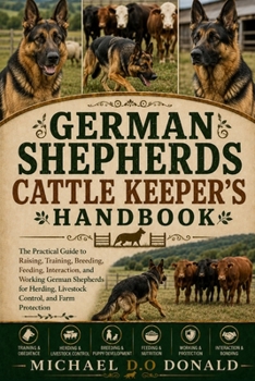 Paperback German Shepherds Cattle Keeper's Handbook: The Practical Guide to Raising, Training, Breeding, Feeding, Interaction, and Working German Shepherds for Book