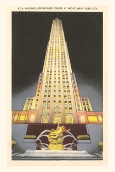 Paperback Vintage Journal RCA Building, Rockefeller Center, New York City Book