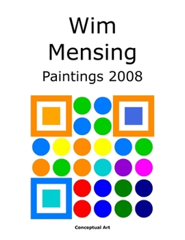 Paperback Wim Mensing Paintings 2008 Book