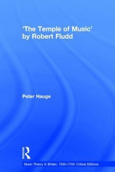 Hardcover 'The Temple of Music' by Robert Fludd Book