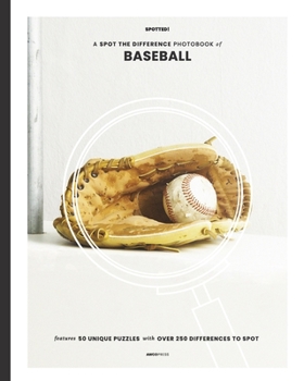 Paperback A Spot the Difference Photobook of Baseball Book