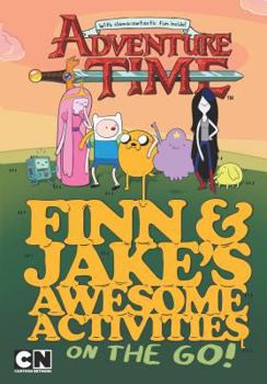 Hardcover Finn & Jake's Awesome Activities on the Go! Book