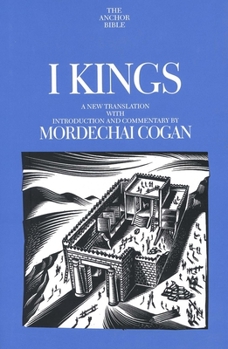 I Kings: A New Translation With Introduction and Commentary (Anchor Bible) - Book  of the Anchor Yale Bible Commentaries